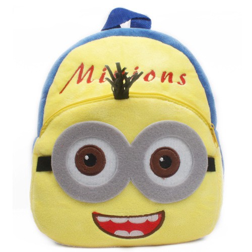 ET 830 Little Plush Kids Backpack Minion
